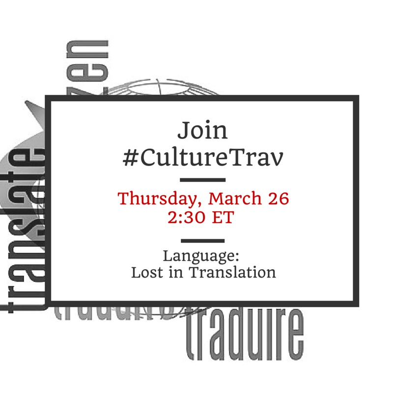 Discussing Language #CultureTrav