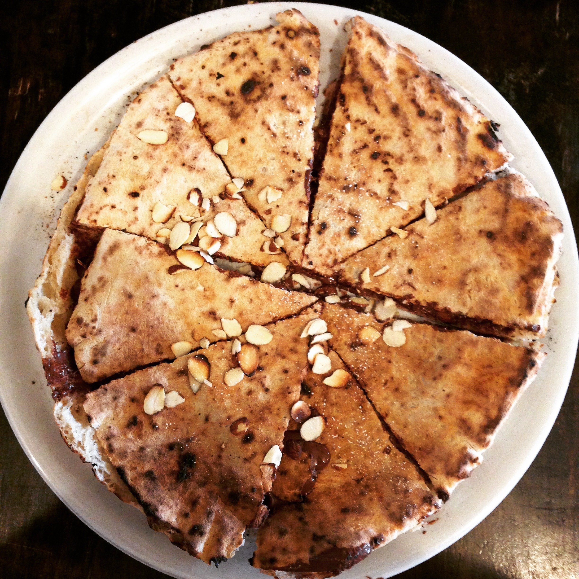 Nutella Pizza at Sottocasa