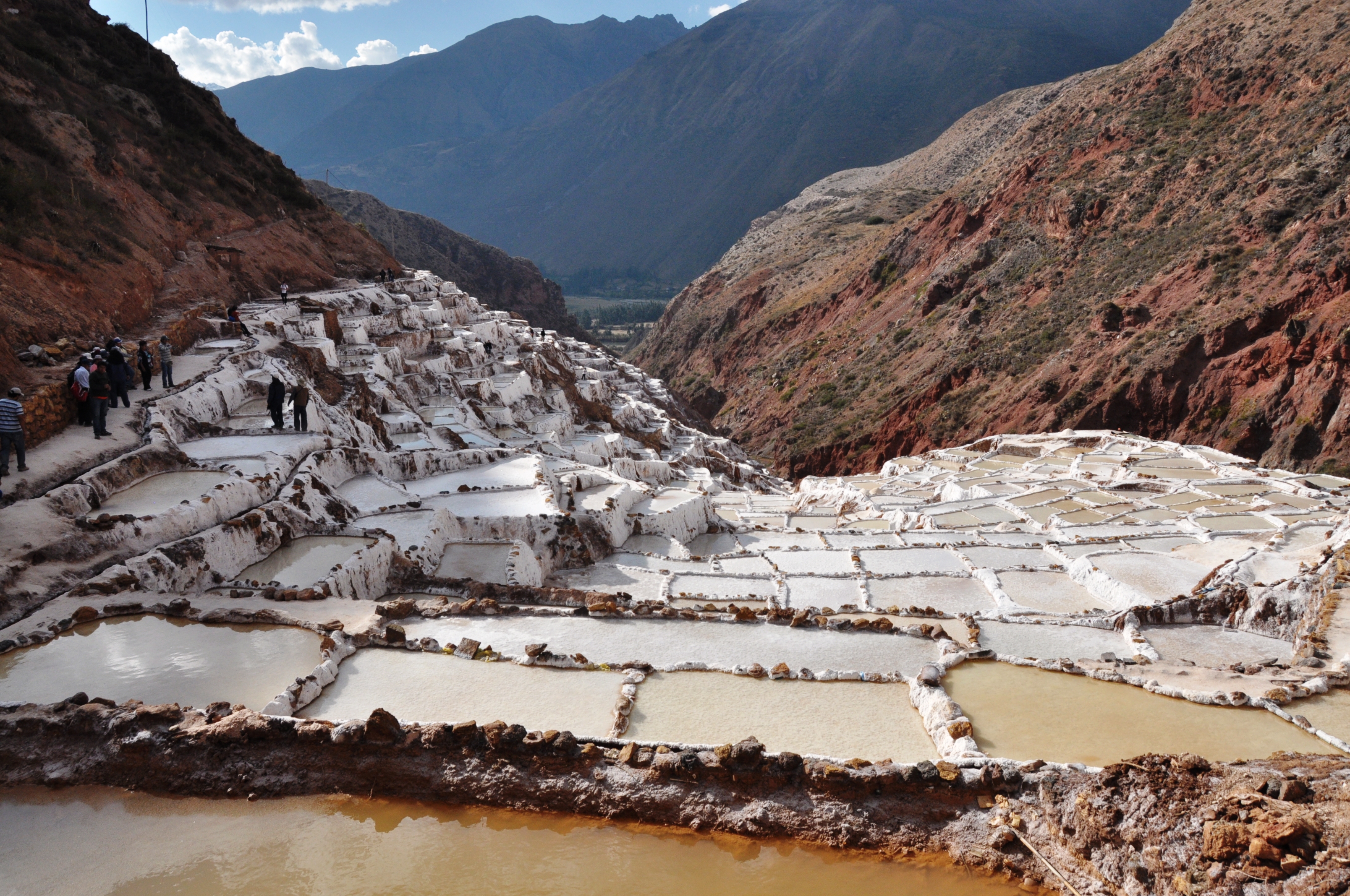 Peru Maras Salt Flats