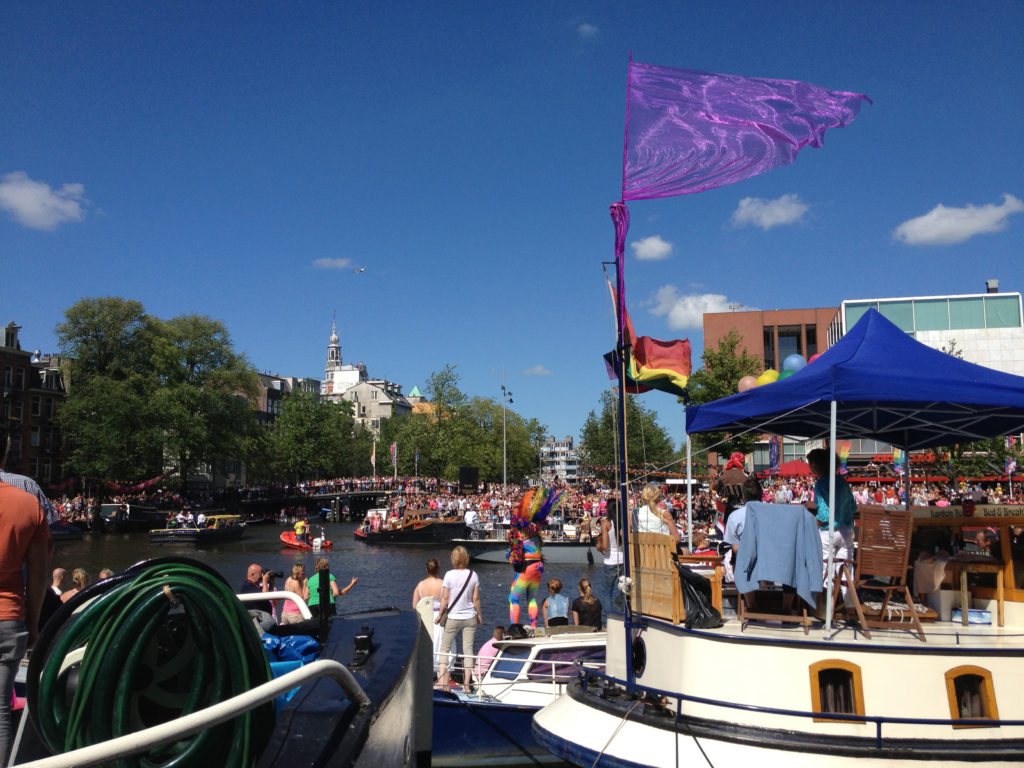 Gay Pride Parade in Amsterdam – Photo by Jessica Lipowski