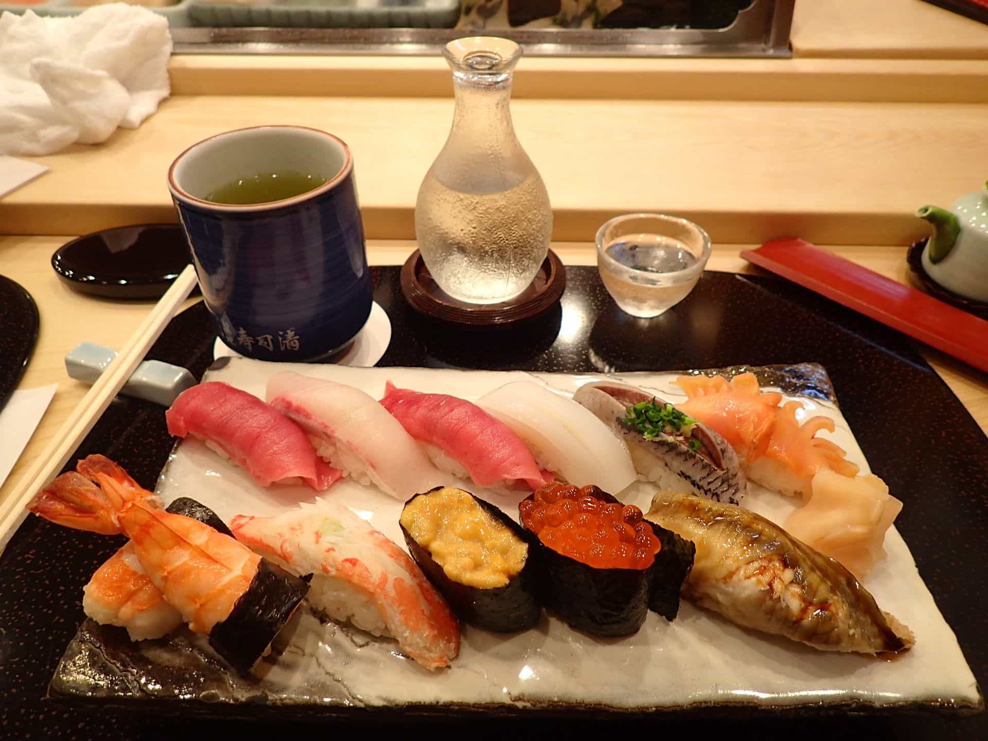 Tsukiji Sushisei Ginza Hakuhinkan