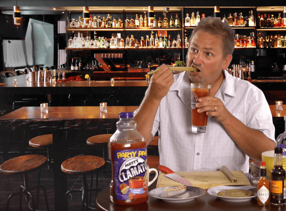 Dave and a bloody caesar
