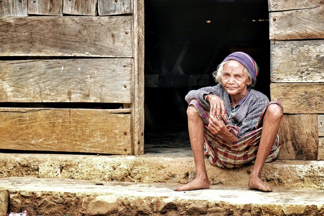 Lady I met at Melo, in Komodo National Park