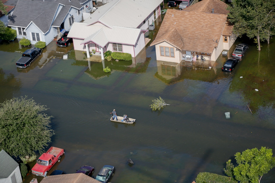 Providing Relief Aid After Harvey and Irma in Texas