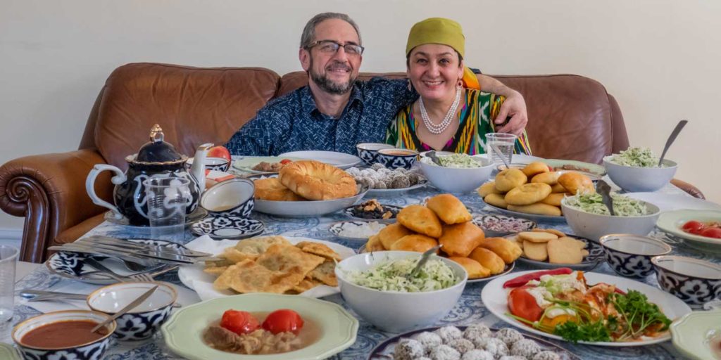 Learning to Cook Uzbek Food in Brooklyn with The League of Kitchens